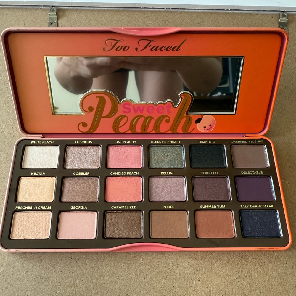 NEW Too Faced Sweet Peach Eyeshadow Collection